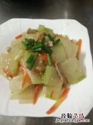 肉炒冬瓜怎么做好吃