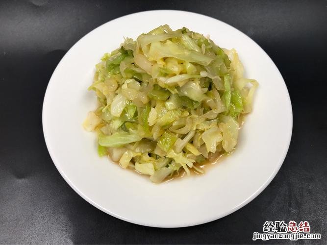 炒洋白菜怎么做好吃