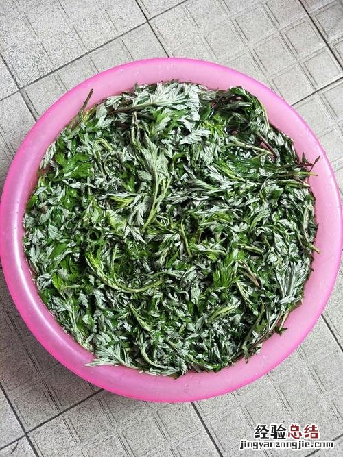 艾粑粑做法步骤