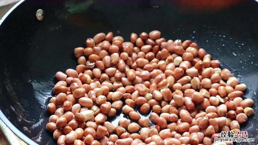 带皮花生怎么炒