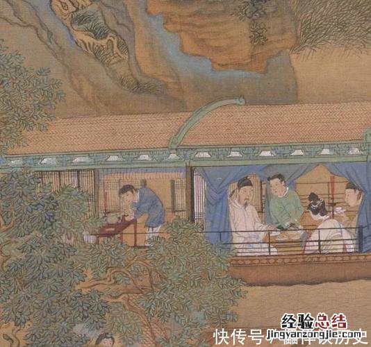 主人下马客在船下一句