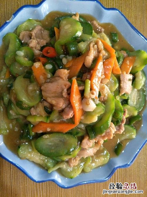 丝瓜炒肉怎么做好吃