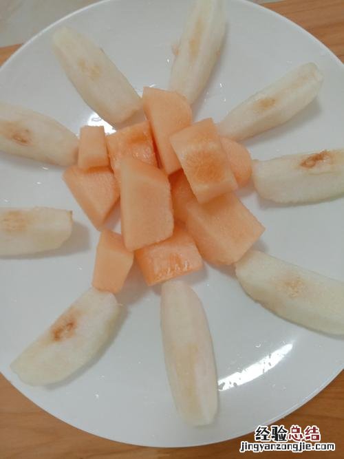 哈蜜瓜怎么切好看摆盘