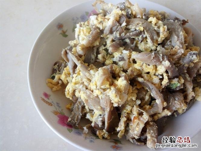 蘑菇鸡蛋怎么炒