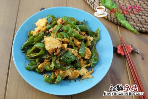 尖椒鸡蛋怎么炒