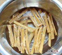 泡腐竹最快的方法
