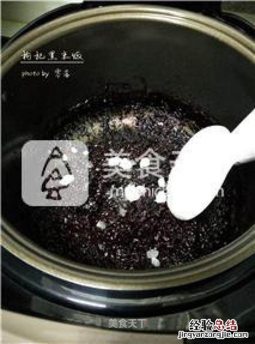 黑米饭怎么做