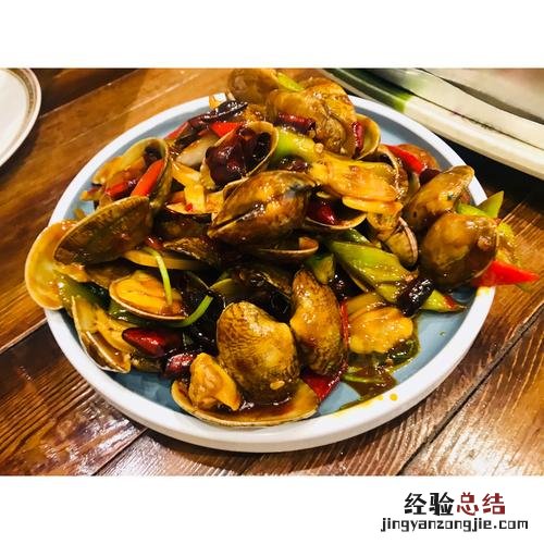辣炒蚬子怎么做