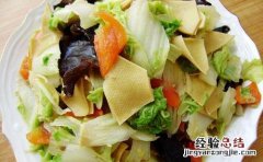 清炒白菜怎么做好吃