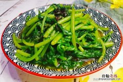 蒿子杆怎么炒