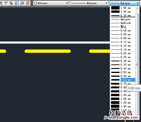 线宽怎么显示出来