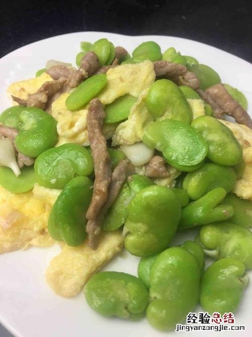 蚕豆炒鸡蛋怎么炒好吃