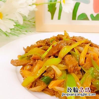 大葱炒肉怎么炒好吃