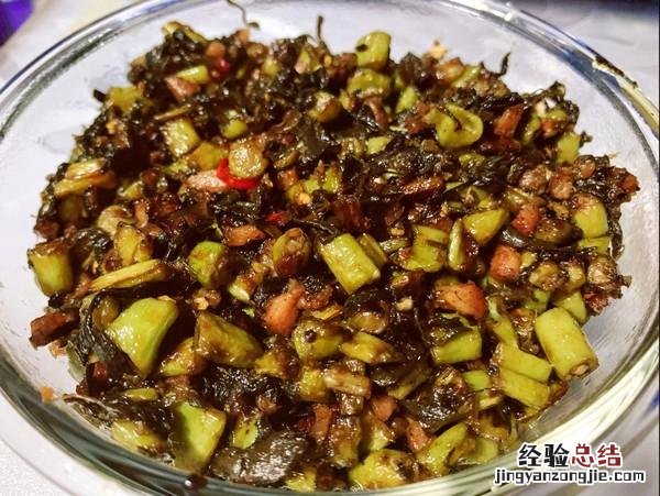 橄榄菜是什么做的