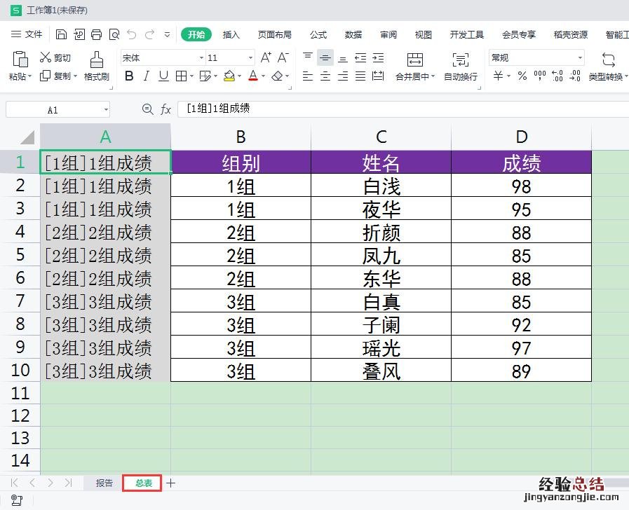 工作簿和工作表的区别