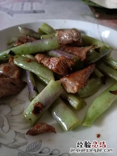 豆角肉怎么炒