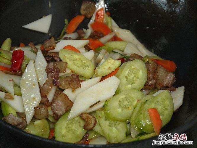 饵块怎么炒好吃