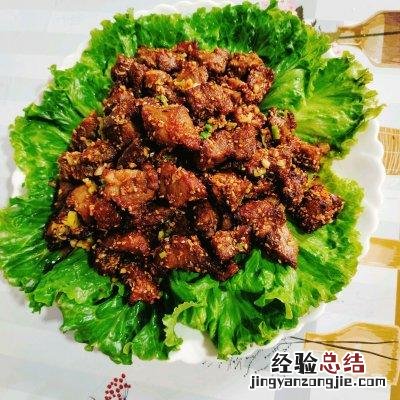 炒烤肉怎么做