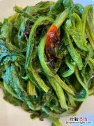 炒油麦菜怎么切