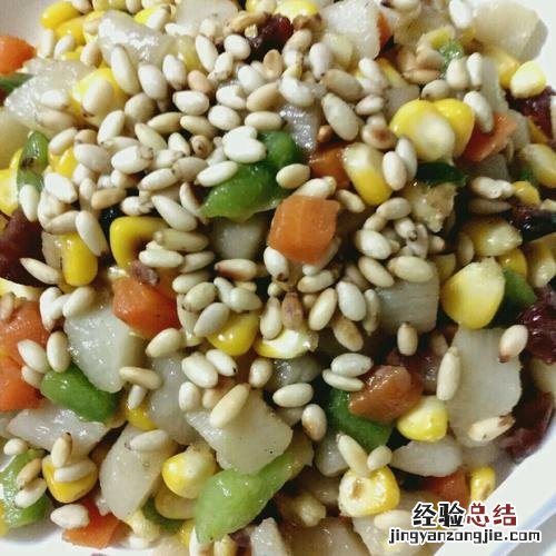 松仁玉米怎么炒