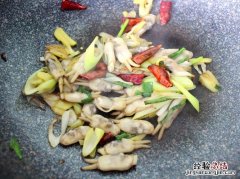 蛏怎么炒好吃