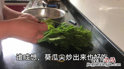瓜尖怎么炒