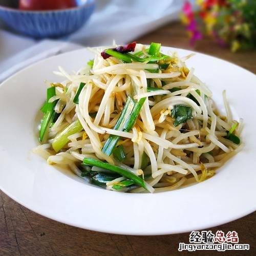韭菜炒豆芽粉丝怎么做好吃