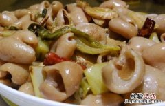 肥肠白菜片怎么炒