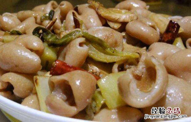 肥肠白菜片怎么炒