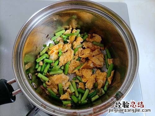 蒜苔炒鸡蛋怎么做好吃