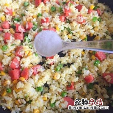 家里的蛋炒饭怎么炒