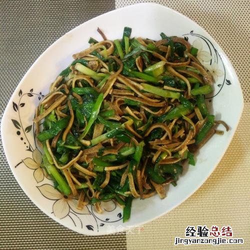 干豆丝怎么炒好吃