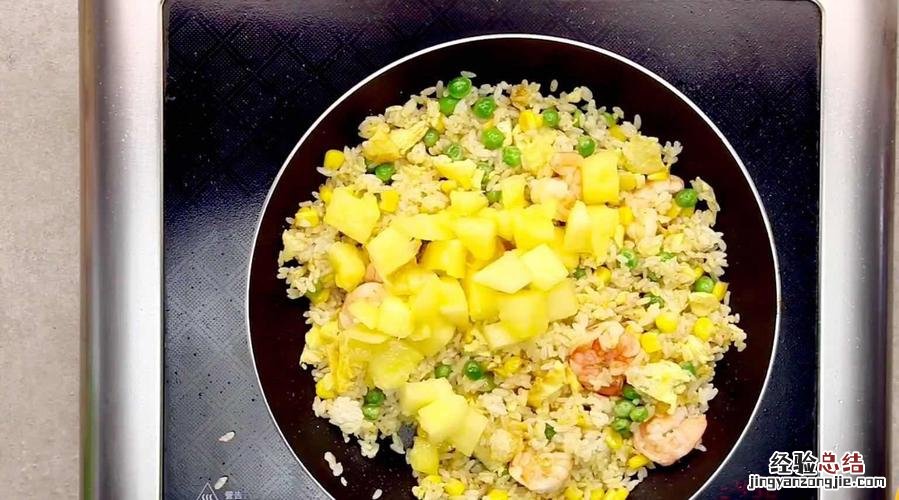 菠萝炒饭怎么炒