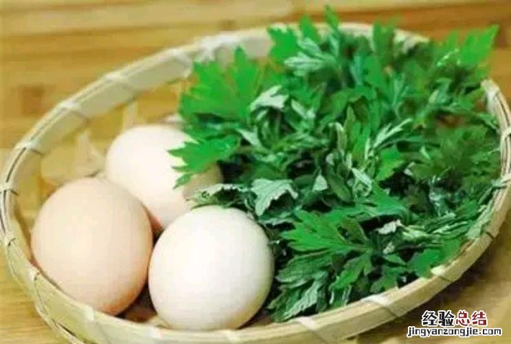 艾草怎么煮鸡蛋