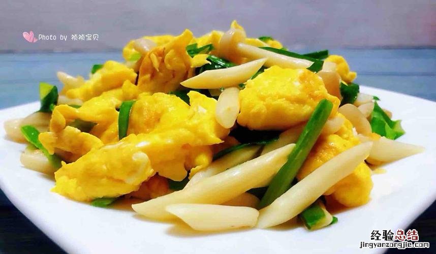 韭菜炒蘑菇怎么做好吃