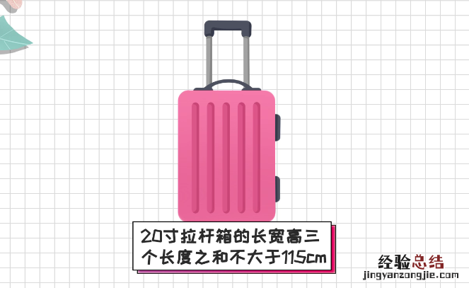 20寸行李箱尺寸,20寸行李箱多大尺寸?