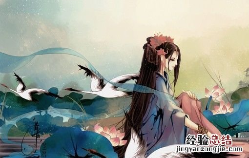 待我长发及腰下一句,等我长发及腰下一句?