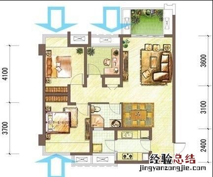 怎么看户型图,怎么看户型图线条