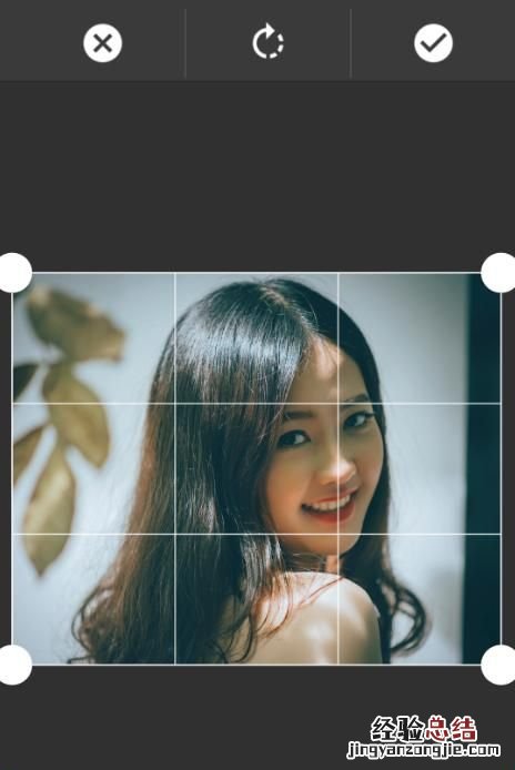如何将手机照片修剪成圆形