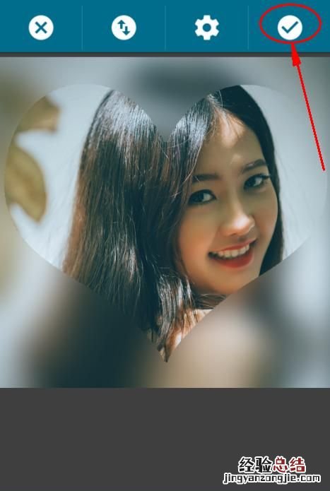 如何将手机照片修剪成圆形