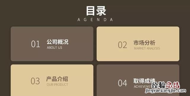 ppt的目录页有没有好的设计方法