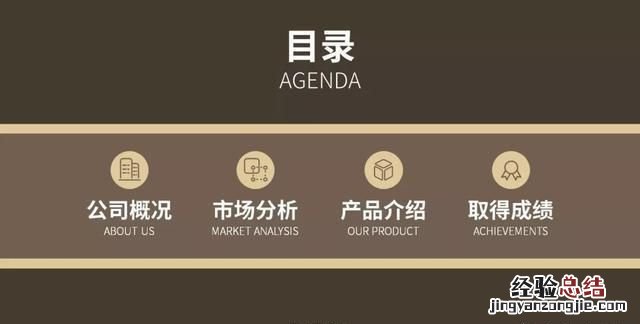 ppt的目录页有没有好的设计方法