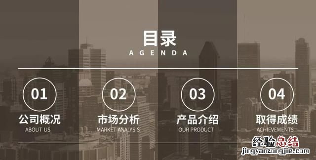 ppt的目录页有没有好的设计方法