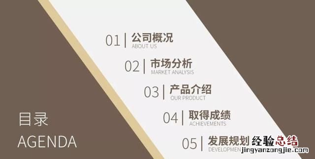 ppt的目录页有没有好的设计方法