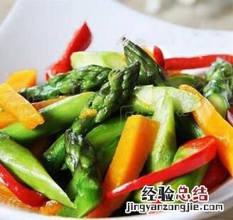 芦笋是什么，南瓜炒芦笋的做法是什么做的