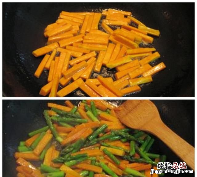 芦笋是什么，南瓜炒芦笋的做法是什么做的
