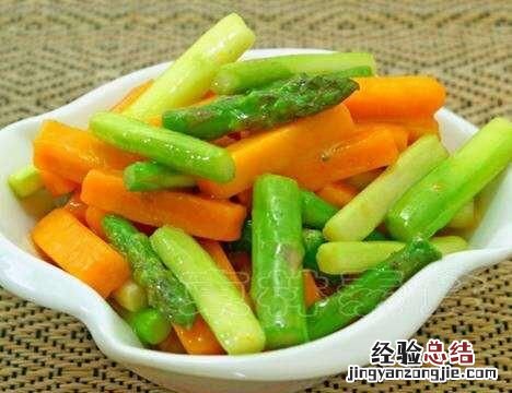 芦笋是什么，南瓜炒芦笋的做法是什么做的