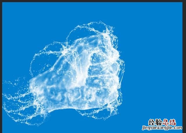 如何用ps制作一个水拳头图片,ps拳头变水的做法