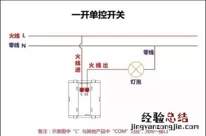 五孔开关接线 开关如何接线