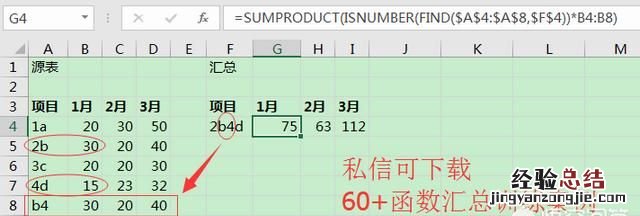 excel中如何求另一个工作表中指定几行的数据和字段